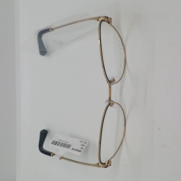 NWT BVLGARI GOLD PLATED EYEGLASS FRAMES BV2237KB SNAKE SIDE - Picture 5 of 12